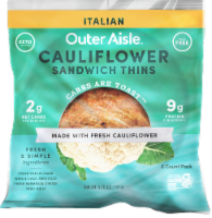 Outer Aisle® Italian Cauliflower Sandwich Thins