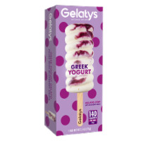 Gelaty's Yogurt Bluberry Gelato Bar Perspective: Main