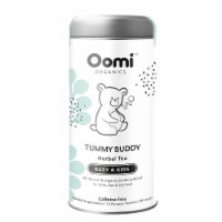 Oomi™ Organics Tummy Buddy Caffeine Free Herbal Tea Pyramid Sachets for Baby & Kids