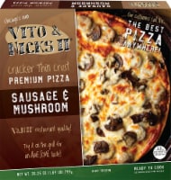 Vito and Nicks II® Sausage and Pepperoni Cracker Thin Crust Premium Frozen Pizza Perspective: Main