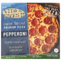 Vito and Nicks II Thin Pepperoni Pizza 21.5 oz Mariano s