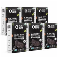 Organic Black Bean Fettuccine Pasta, Healthy Gluten Free Low Carb Keto Noodles, 8 oz (6 Pk)
