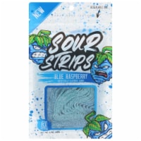 Sour Strips® Blue Raspberry Candy Bag Perspective: Main