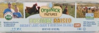 OrgaNick Pastures Pasture Raised Organic Large Grade A Heirloom Colored Eggs