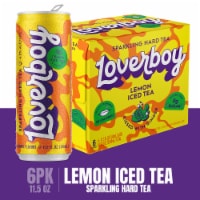 Loverboy Lemon Iced Tea Craft Sparkling Hard Tea Perspective: Main