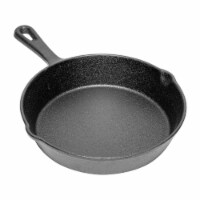Heavy Duty Pre Seasoned Cast Iron Frying Pan, 8 Inch Fry Pan