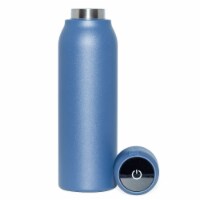 14 oz Stainless Steel Self-Cleaning Smart UV Water Bottle, Blue