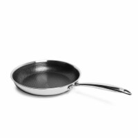 Tri-ply Stainless Steel Diamond Nonstick Frying Pan, 10 inch