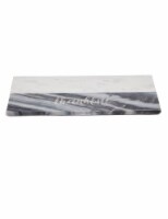 16 x 7 Marble Grey Thankful Charcuterie Board