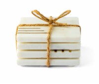 4 Inch Triple Inlay Marble 4 Pack Coaster Set