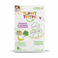 Tummy Thyme Spinach & Banana Pancakes, 14 pancakes per box (pack of 3, Frozen)