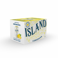 Island Premium Lemonade Flavored Beer Cans Perspective: Main