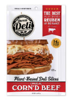 Unreal Plant-Based Corn'd Beef Deli Slices Perspective: Main