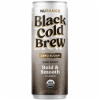 NuRange Coffee Zero Sugar Black Cold Brew Perspective: Main