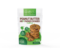 Happy Planet Foods Peanut Butter Hop Fudge Soft Baked Acheta Protein Cookies Perspective: Main
