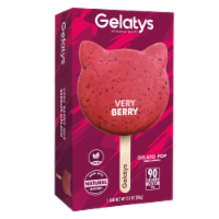 Gelatys® Very Berry Cat Mixed Berry Gelato Bar Perspective: Main