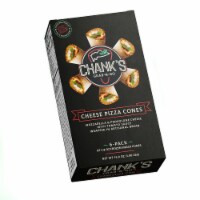 Chank's USA Cheese Pizza Cone Portable Appetizers 6 Count