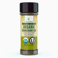 Organic Low FODMAP Spice Mix (Chimichurri Rub) - No Onion, No Garlic, Gluten Free