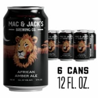 Mac & Jack's Brewing Company African Amber Ale Craft Beer Perspective: Main