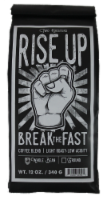 Two Roosters Rise Up Break the Fast Blend Light Roast Whole Bean Coffee Perspective: Main