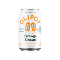 Olipop® Orange Cream Sparkling Tonic Probiotic Drink Perspective: Main
