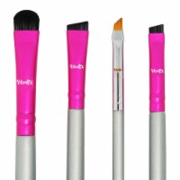Eyebrow Brush Kit - Thin Angled Brush and Contour Brush Set to Shape and Conceal - Duo Spooli