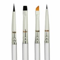 Eyeliner Brush Fine Angled Winged - Firm Flat Liquid Gel Liner Brush Small Angle Wing Brushes