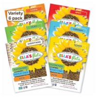 Ella's Flats™ 6 Flavor All Seed Savory Crackers Variety Pack