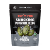 Top Fox® Pop Roasted Salt & Pepper Pumpkin Seeds Perspective: Main