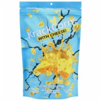 KrackCorn® with Cheese! Crunchy & Cheesy Caramel Popcorn Perspective: Main
