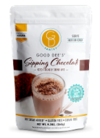 Sipping Chocolate Keto Drink Mix, Chocolate Flavor Low Carb Hot Cocoa Mix, No Sugar Added
