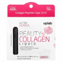 Vplab Ultra Women's Beauty Collagen Liquid Tropical Fruits Strawberry & Kiwi 4 000 mg