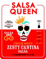Salsa Queen Mild Freeze-Dried Zesty Cantina Salsa Perspective: Main