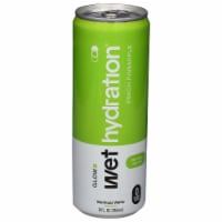 Wet Hydration® Peach Pineapple Aloe Vera Ready to Drink Beverage Single Can Perspective: Main