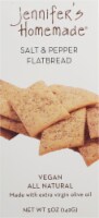 Jennifer's Homemade® Vegan All Natural Salt & Pepper Flatbread