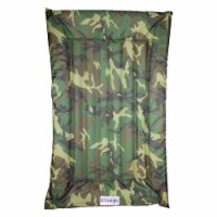 The Better Options Company Camo Lazy Dog Pool Lounger and Lake Raft Float, Large
