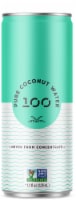 100 Coconuts Pure Coconut Water Single Can Perspective: Main