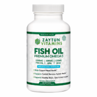 Halal Fish Oil Omega-3 (Halal Gelatin) Softgels