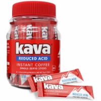 Kava Reduced Acid Instant Coffee Single Serve Sticks, 20 Count