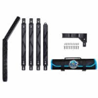 Rockport Rigger Boat Mounted Fishing Rod Holder Outrigger Set, Black (2 Pack)