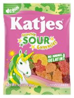Katjes® Plant Based Sour Gummy Candy Bag Perspective: Main
