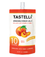 Tastelli™ Drinkable Peach Flavor Konjac Jelly Perspective: Main