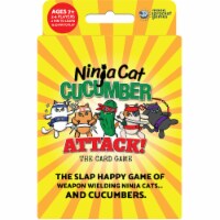 Moon Sprocket Games Ninja Cat Cucumber Attack! Card Game