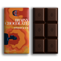 The Functional Chocolate Company Zesty Orange Brainy Chocolate Dietary Supplement