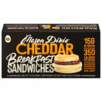 Mason Dixie® Frozen Cheddar Breakfast Sandwiches