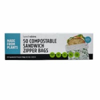 Lunchskins Compostable Sandwich Zipper Bags Perspective: Main