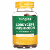 Fungies Cordyceps Mushroom Gummies Mango and Pineapple - 60 Pectin Gummies Perspective: Main