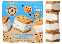 Nightingale® Cookie Monster Ice Cream Sandwiches Perspective: Main