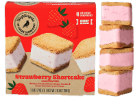 Nightingale® Strawberry Shortcake Ice Cream Sandwiches Perspective: Main