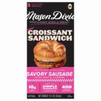 Mason Dixie® Savory Sausage With Egg & Cheese Croissant Sandwich Perspective: Main